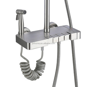 Système <span class=keywords><strong>de</strong></span> douche à boutons piano en acier inoxydable 304 <span class=keywords><strong>de</strong></span> <span class=keywords><strong>l</strong></span>'usine JINSHUN – Ensemble <span class=keywords><strong>de</strong></span> douche <span class=keywords><strong>de</strong></span> salle <span class=keywords><strong>de</strong></span> bain anti-<span class=keywords><strong>fuite</strong></span>, durable et <span class=keywords><strong>de</strong></span> haute qualité, vente en gros - Product Image 3