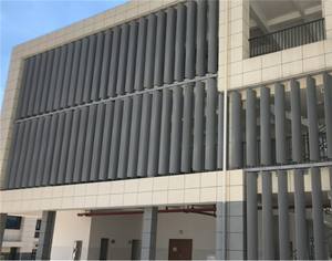 קיר פאנל עם רפפות אלומיניום עם להב רפפות רפפות אוטומטיות מתכווננות רפפות שמשייה מאלומיניום - Product Image 1