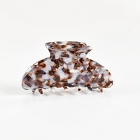 Accessoire pour cheveux, éléments décoratifs pour l'arrière de la tête. Pinces à cheveux élégantes pour femmes, imprimé léopard, motifs requins. Vente en gros de PC de 11 cm