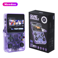Console de jeu portable Mooden R36S-YT, Wifi, bataille en ligne, écran 3,5 pouces, console de jeu rétro portable, lecteur de jeux R36S