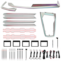 Kit d'éclairage d'ambiance LED 64 couleurs 12V amélioré pour Audi A3 8Y 2021-2024, éclairage de tableau de bord/portes, garantie 1 an