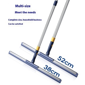 Limpiaparabrisas para el hogar, suelo del inodoro, escoba de barrido de agua de silicona, herramienta de limpieza para raspar vidrio, escobilla de goma, limpiaparabrisas - Product Image 3