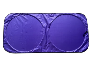 Meilleures Parasols de Voiture Pliables Personnalisés pour Pare-Brise Avant en Polyester Anti-UV avec Bulles PE, Double Cercle, Pas Cher, avec Logo - Product Image 4