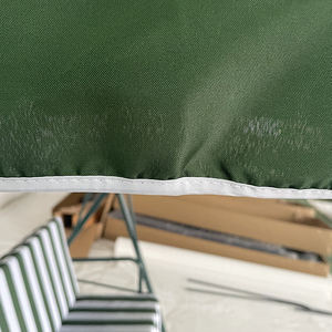 كرسي سرير معلق عالي الجودة من 3 أشخاص بتصميم حديث للأماكن الخارجية من المعدن من حيث السقف - Product Image 4