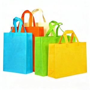 Bolsas Reutilizables con Asas Reforzadas, Ecológicas, de Tela No Tejida, para Compras al por Mayor - Product Image 1
