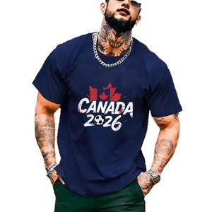 Canada <b>Soccer</b> Jersey Sublimated Print Crew Neck Unisex Adult Breathable All Seasons Football Apparel - Product Image 5