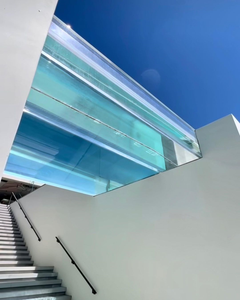 Barrière de sécurité pour <span class=keywords><strong>piscine</strong></span> en acrylique personnalisée, barrière anti-UV légère avec bords modernes et évolutive pour les piscines de toutes tailles - Product Image 2