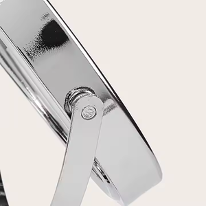 Espejos de mesa de baño de doble cara Espejo de maquillaje minimalista de espejos de estilo redondo para el hogar - Product Image 2