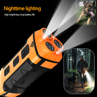 Ultraschall-Hundeabwehrgerät Modernes Luxuriöses Tragbares Handgerät Automatischer Bellstopp 3-Frequenzmodi Variables LED-Licht Ultra Lange Standby-Zeit