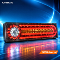 Nouvelles feux arrière LED pour camion et remorque, clignotants lumineux, étanches, 12V universels