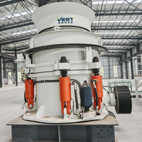 Concasseur à cône hydraulique haute dureté pour pierres avec cylindre multiple