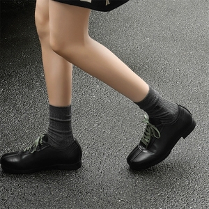 Scarpe Casual da Uomo e Donna Stile Retrò con Lacci Nere Taglia Grande per Allenamento e Passeggio - Product Image 6