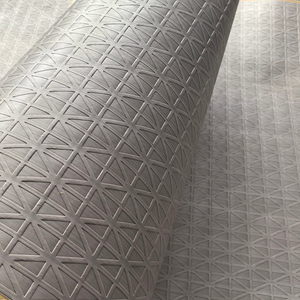 2024 carte da parati in vera impiallacciatura di legno naturale di nuova 100% di lusso 3D Geometry Collage Design vendita calda materiale PVC insonorizzato pannelli da parete - Product Image 2