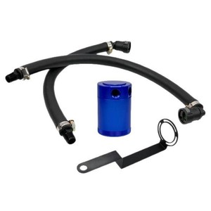 Kit de Respiration d'Huile en Alliage d'Aluminium avec Tuyau pour Amélioration de la Performance du Moteur de Voiture Noir Rouge Bleu Argent - Product Image 3