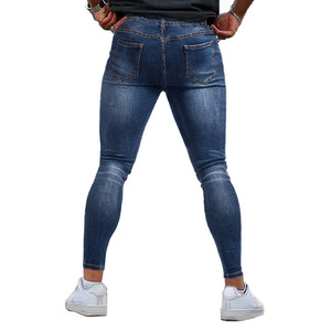Mens Dropship <strong>Custom</strong> <strong>Label</strong> High Stretch Pent Denim <strong>Jeans</strong> New Model Pantalones Skinny <strong>Jeans</strong> Pants Streetwear for Men - Product Image 6