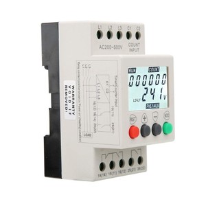 Protector de Secuencia de Fase JVR JVR800-2, Relé de CA de 380V para Sistemas Trifásicos, Protección Contra Sobretensión y Baja Tensión - Product Image 1