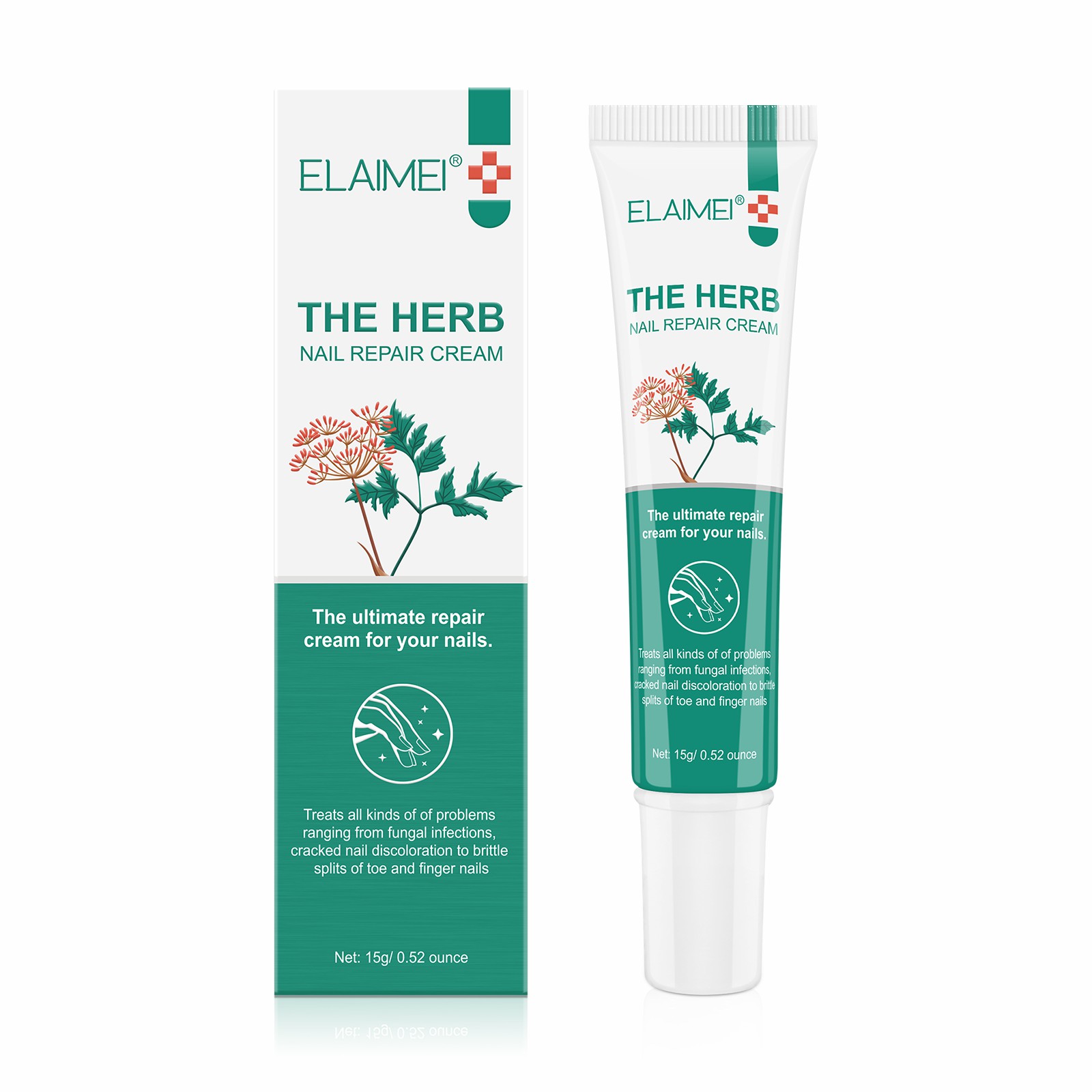 Crema de reparación de uñas