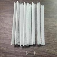Jinru blanc élastique tressé PP forme d'éventail épingles à coudre ultra fines 50mm 60mm 65mm mince 100 lame plastique