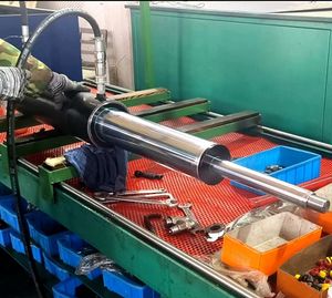 Vérins hydrauliques télescopiques de grue/camion à benne basculante de course de 500 + 500mm - Product Image 1