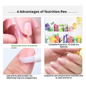 Aceite para Cutículas de Uñas de 15 ml, con Pincel Suave, Revitalizador de Cutículas, Aceite de Tratamiento para Manicura en Salón, Cuidado de Uñas - Product Image 5