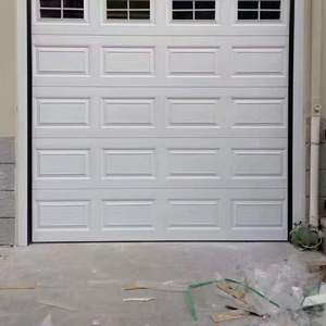 <span class=keywords><strong>Porte</strong></span> <span class=keywords><strong>de</strong></span> <span class=keywords><strong>garage</strong></span> sectionnelle électrique en aluminium et acier galvanisé, style ferme, avec portes vitrées automatiques sans cadre et <span class=keywords><strong>petite</strong></span> fenêtre transparente - Product Image 2