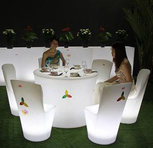 Chaise de bar moderne en plastique pour la maison, l'extérieur, l'hôtel, les chaises de banquet, chaise de salle à manger Sedef <span class=keywords><strong>Simon</strong></span> avec éclairage RVB - Product Image 6