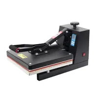Nouvelle presse à chaud plate de 15 pouces, 38x38 cm, semi-automatique, haute pression, impression par sublimation, t-shirts, tension 220/110V