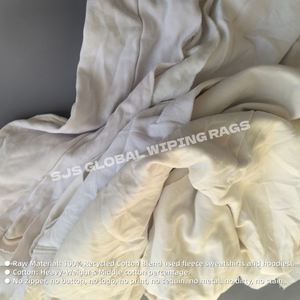 Chiffons en polaire blancs pour nettoyage industriel, chiffons en coton imprimés, chiffons en coton blancs 10 kg, chiffons en coton 1,5 kg - Product Image 4