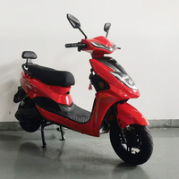 Scooter Eléctrico de Dos Ruedas de Largo Alcance, 1000W, 60V, 20Ah, Motocicleta Eléctrica para Adultos, Scooter Eléctrico para Desplazamientos