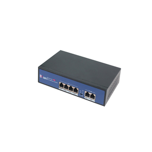 Công tắc PoE kinh doanh 6 cổng nhỏ gọn | 4xpoe + 2xgigabit | Dung lượng 12g | GWS-3064PSD 30W/cổng - Product Image 4