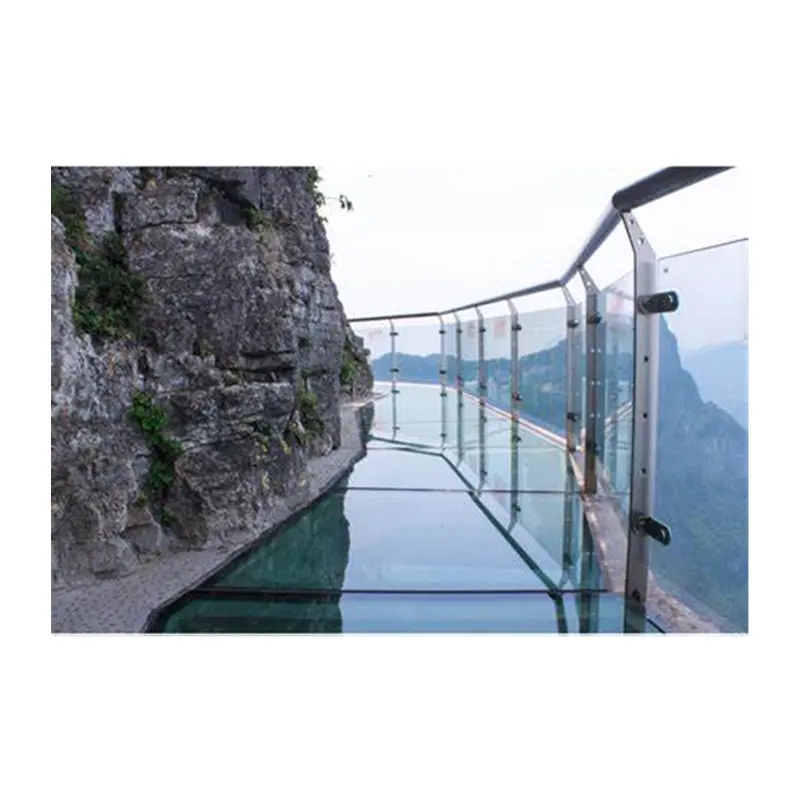 Multi Layer PVB Sgp Laminated Glass for Glass Balustrade, Glass Bridge