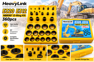NBR90 O-Ring-Set 360 Stück für Bagger E320 E312 Baumaschinen Dichtungsringe aus Gummi - Product Image 2