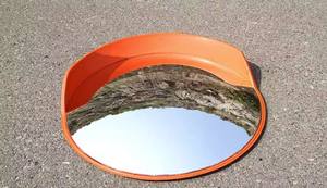 Miroir convexe sphérique de sécurité routière à 360 degrés, miroir convexe d'angle mural en acrylique PMMA, miroir convexe à dôme complet - Product Image 3