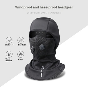 Mehrzweck-Sturmhaube Kopf bedeckung Custom Outdoor Ride Wind dichte Thermo Fleece Atmungsaktive Maske mit PM2.5 Filter Anti-Fog und Haze - Product Image 2