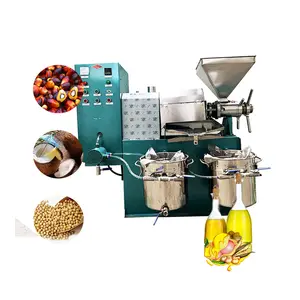 Widely used commercial olive essential screw oil press machine oil pressing machine for sun flower seeds