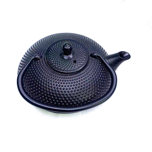 Hervidores y ollas de té de hierro fundido de estilo Zen japonés tradicional, hervidores de agua negros antiguos, juegos de café y té - Product Image 5