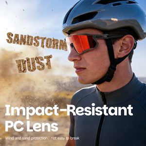 Gafas Deportivas OEM TR90 con Montura Completa Espejada, Lentes de PC, Resistentes al Viento, Protección UV400, Resistentes a Impactos, para Ciclismo de Montaña y Cricket - Product Image 3