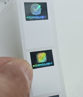 Papier synthétique PP holographique pour imprimante jet d'encre Epson, étiquettes autocollantes anti-contrefaçon pour utilisation avec les appareils photo