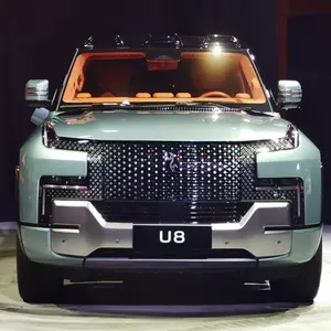 Byd Yangwang U8 자동차 자동차 긴 배터리 수명 재고 대형 SUV 성인 스마트 5 도어 5 인승 오프로드 SUV 자동차