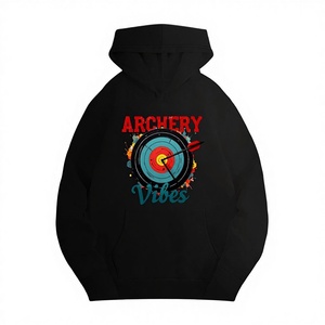 Sudaderas con capucha de punto estampadas informales para mujer Target ARCHERY Vibes - Product Image 1