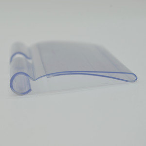 Portaprecios de PVC Transparente para Supermercado, con Gancho en Forma de Arco, para Exhibición de Precios y Datos - Product Image 3