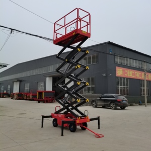 4-18m 500kg Load Capacity Electric Scissor <strong>Lift</strong> Aerial Platform Skylift Mobile Lifter Mobile Hydraulic Scissor <strong>Lift</strong> - Product Image 5