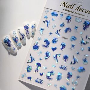 Caja de Adornos Navideños para Uñas de Diferentes Formas, Adornos Brillantes en 3D con Diseño de Ciervo, Varios Diseños Navideños - Product Image 6