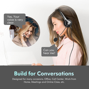 <strong>USB</strong> Professional Noise Cancelling Call Center <strong>Headset</strong> Headphones Telephone <strong>headset</strong> With Microphone For Landline Telephone - Product Image 6