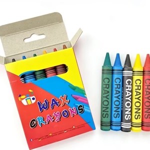Crayones de Cera Portátiles No Tóxicos de 6 Colores Vibrantes, Económicos y de Alta Calidad para Niños, 2026 - Product Image 2