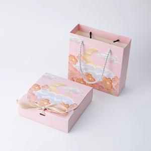 ริบบิ้นเปล่าสำหรับเด็กผู้หญิงชุดของขวัญเด็กแรกเกิดแบบถักโครเชต์กล่องของขวัญ - Product Image 1