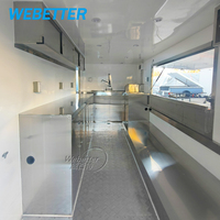 16ft Commercial Food Vans Concession Street Mobile Truck Cart Remorque de restauration rapide avec cuisine complète à vendre USA Europe Australie