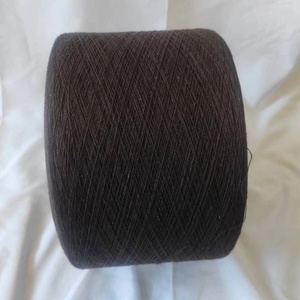 Filato di <span class=keywords><strong>Cotone</strong></span> <span class=keywords><strong>per</strong></span> <span class=keywords><strong>Uncinetto</strong></span>, Cardato, Misto, Riciclato, Colore Marrone, 10s 16s 20s <span class=keywords><strong>per</strong></span> Maglieria e Tessitura - Product Image 4