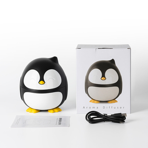 Diffuseur d'arômes ultrasonique USB-C mini, design breveté unique, en forme de pingouin, pour huiles essentielles, mignon et élégant - Product Image 6