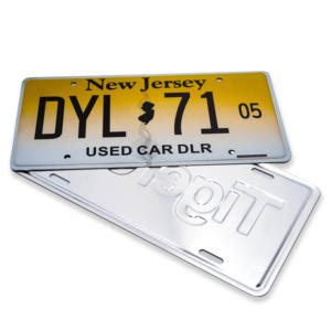 Placa de Matrícula de Metal Negra Personalizada para Automóvil, Sublimación de Aluminio con Impresión UV, Placa de Matrícula en Blanco para Impresión por Calor - Product Image 2